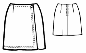 example - #5063 Wrap skirt