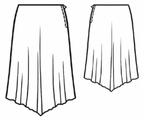 example - #5122 Hanky skirt