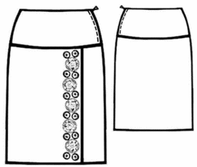 example - #5266 Refined skirt