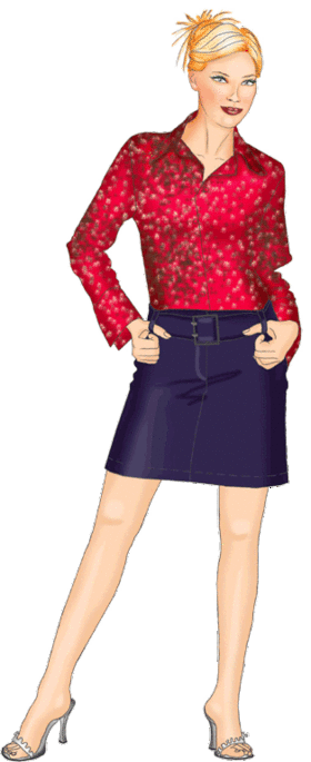 preview - #5430 Mini skirt