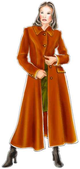 preview - #5102 Long Coat