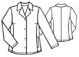 example - #5161 Poplin Jacket