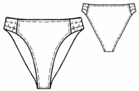 example - #5231 Bikini Set(Panties)