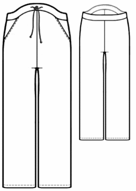 example - #5608 Drawcord Pants