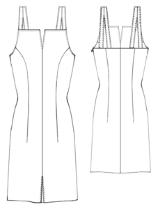 example - #5340 Sleeveless Dress