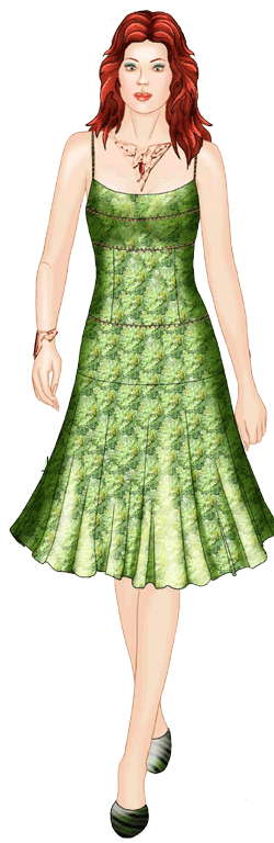 preview - #5595 Sleeveless Dress