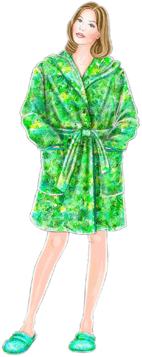 preview - #5258 Bath Robe (Jacket)