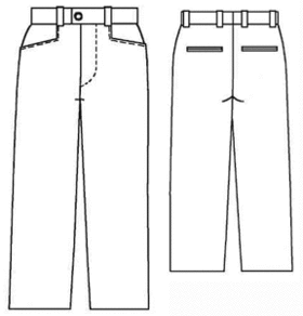 example - #6003 Pants
