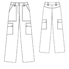 example - #5348 Pants with large pockets