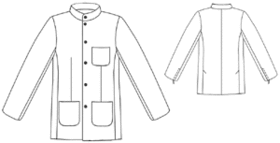 example - #6066 Military-style jacket