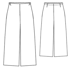 example - #6061 Silk pants