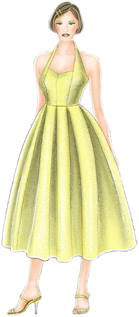 preview - #5195 Ball-dress
