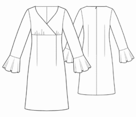 example - #5528 Wrap dress