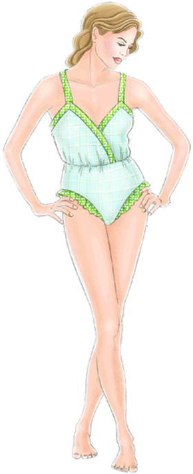 preview - #5246 Flirty pajama-bodysuit
