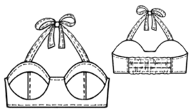 example - #5230 Bikini Set (Bra)