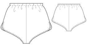 example - #5251 Pink set (panties)