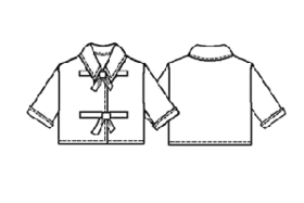 example - #7015 Jacket with Ties