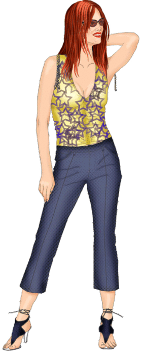 preview - #5459 Cropped pants