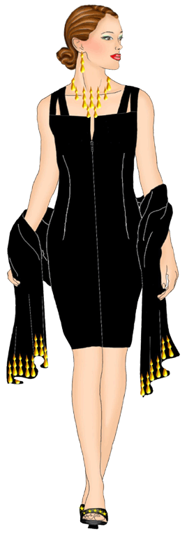 preview - #5340 Sleeveless Dress