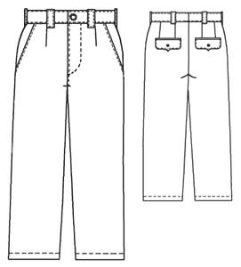 example - #6001 Pants