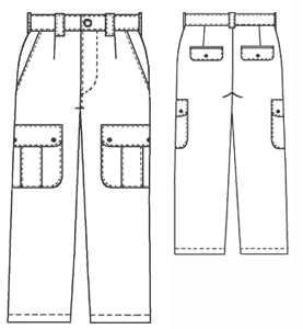 example - #6004 Cargo Pants