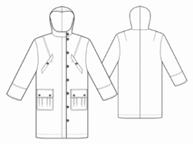 example - #5506 (XXXL) Raincoat