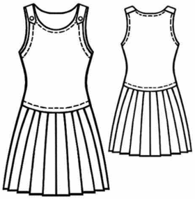 example - #5136 Sleeveless dress