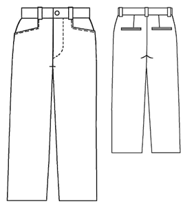 example - #6062 Grey pants