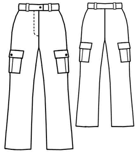 example - #7042 Trousers with pockets