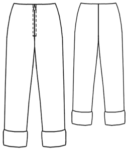 example - #7065 Elastic jeans