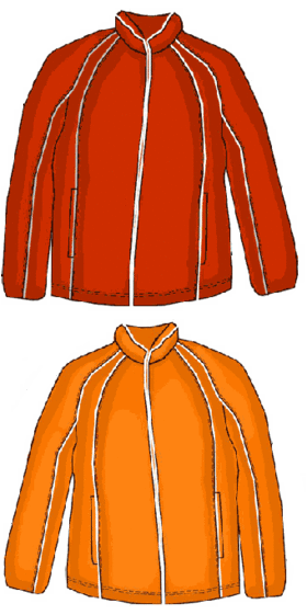 preview - #6098 Jacket with raglan sleeves